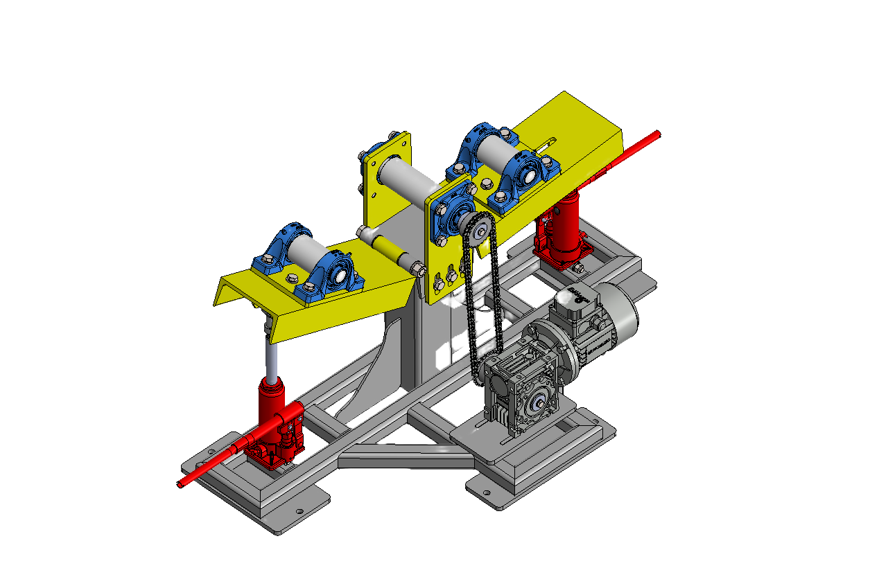 A pipe bender